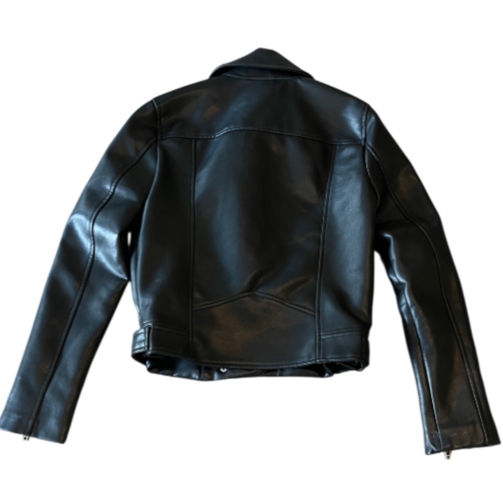 Blank NYC Black Faux Leather Jacket -XS - Picture 3 of 11